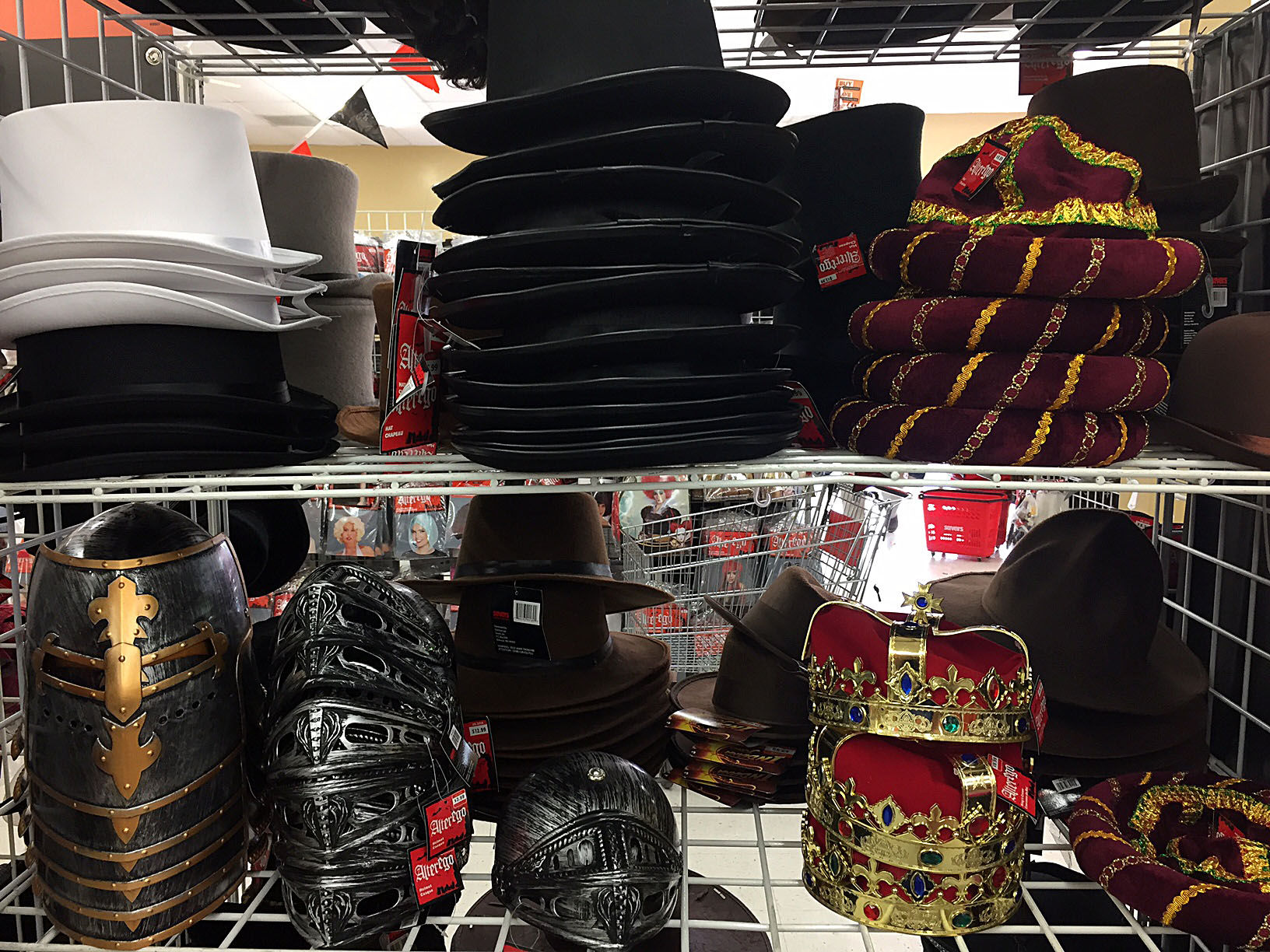 Hats at Savers